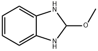 1H-Benzimidazole,2,3-dihydro-2-methoxy-(9CI) Struktur