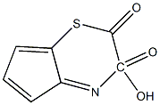 4,7-Benzothiazoledione,6-hydroxy-(9CI) Structure