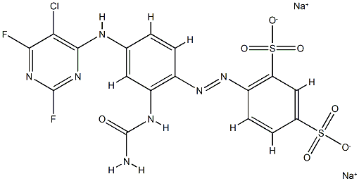 C.I.活性橙67 结构式