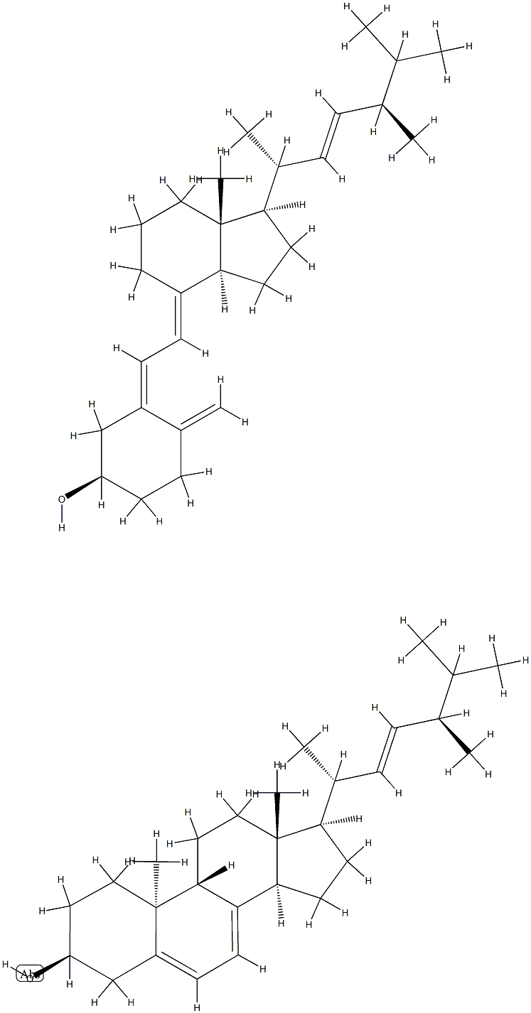 Vitamin D1 Struktur