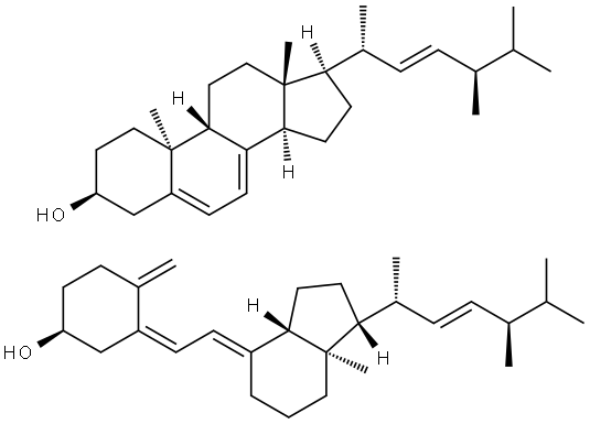 Vitamin D1 Struktur