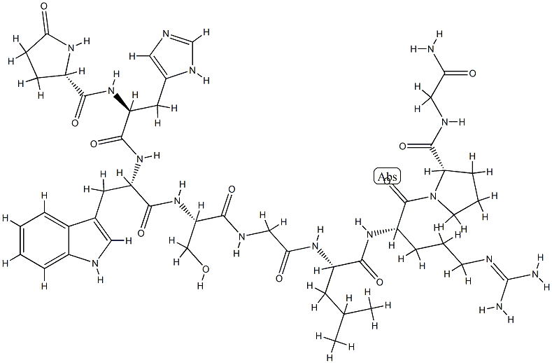 LHRH, des-Tyr(5)- Struktur
