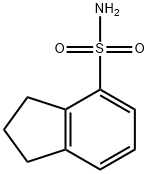 1H-Indene-4-sulfonamide,2,3-dihydro-(9CI),52205-82-0,结构式