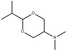 1,3-Dioxan-5-amine,N,N-dimethyl-2-(1-methylethyl)-(9CI) Structure