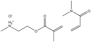 Polyacrylamide, kationisch mit Kationenstrke >15 % 结构式