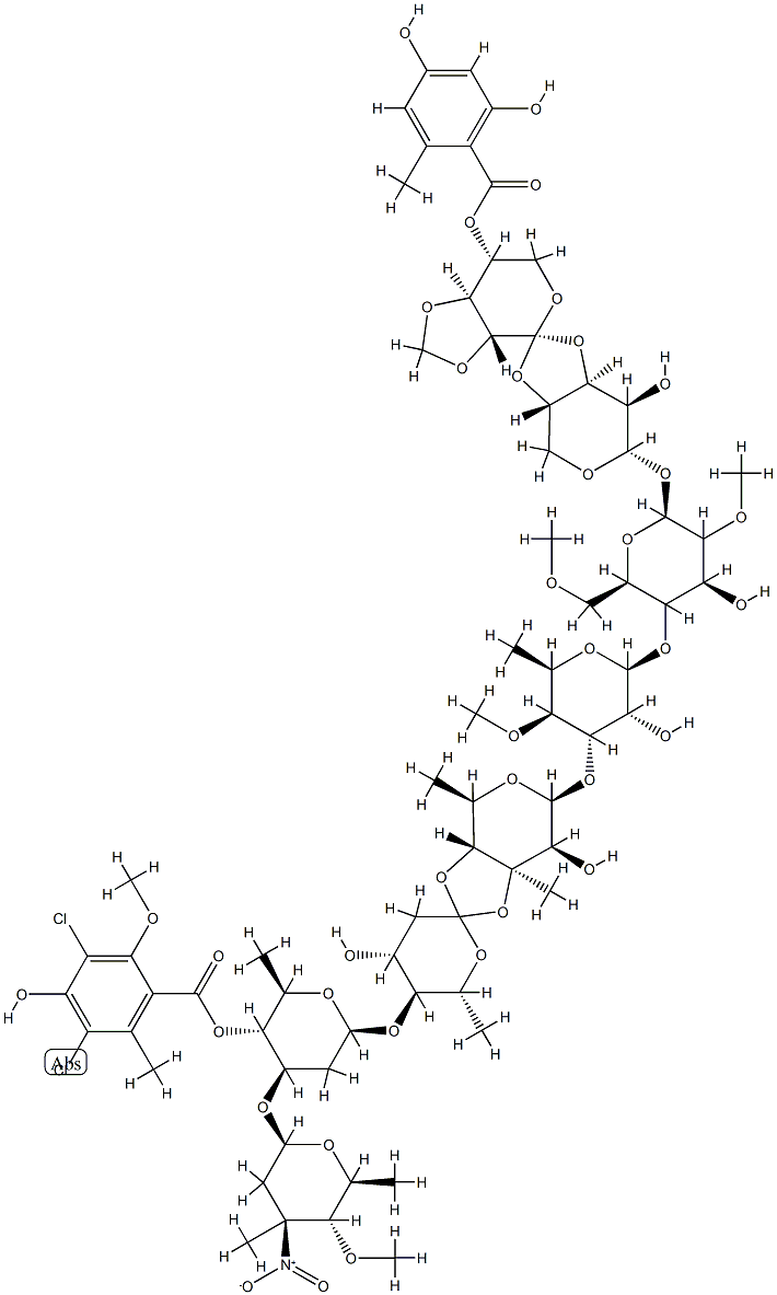 everninomycins Struktur