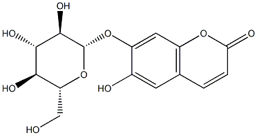 菊苣苷, 531-58-8, 结构式