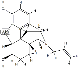 6β-ナロキソール 化学構造式