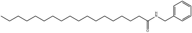 N-ベンジルオクタデカンアミド 化学構造式