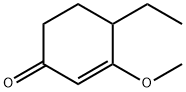 2-Cyclohexen-1-one,4-ethyl-3-methoxy-(9CI) Struktur