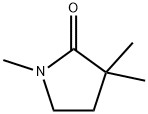 2-Pyrrolidinone, 1,3,3-trimethyl- 化学構造式