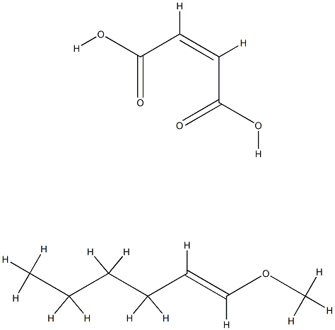 PVM/MA共聚物丁酯, 54018-18-7, 结构式