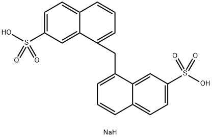 8,8'-Methylenebis(2-naphthalenesulfonic acid sodium) salt Struktur