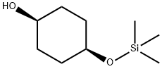 4α-(Trimethylsilyloxy)-1α-cyclohexanol Structure