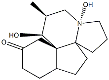 (8S)-8α,13β-Dihydroxyserratinane-5-one Structure