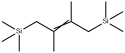 Silane,2,3-dimethyl-2-butene-1,4-diyl)bis[trimethyl-Z- Structure