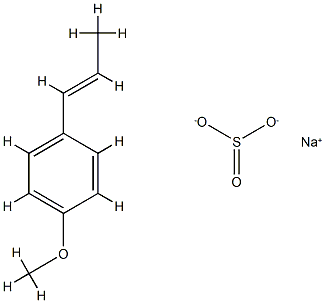 POLYANETHOLESULFONIC ACID SODIUM Structure