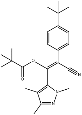 Cyenopyrafen Struktur