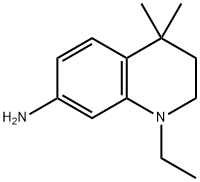 7-Quinolinamine,1-ethyl-1,2,3,4-tetrahydro-4,4-dimethyl-(9CI) Structure