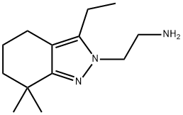 2H-Indazole-2-ethanamine,3-ethyl-4,5,6,7-tetrahydro-7,7-dimethyl-(9CI)|