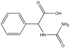 (AMINOCARBONYL)AMINO](PHENYL)ACETIC ACID Struktur