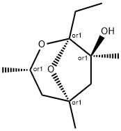 2,8-Dioxabicyclo[3.2.1]octan-7-ol,1-ethyl-3,5,7-trimethyl-,(1R,3S,5R,7S)-rel-(9CI) 结构式