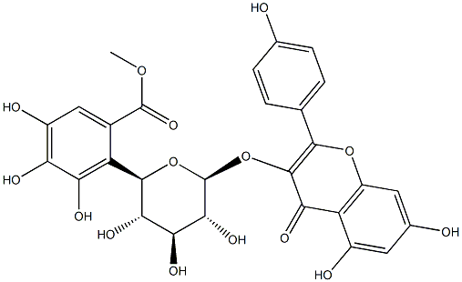 Kaempferol 3-O-(6''-galloyl)-beta-D-glucopyranoside