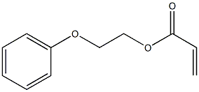 POLY(ETHYLENE GLYCOL) PHENYL ETHER ACRYLATE Structure