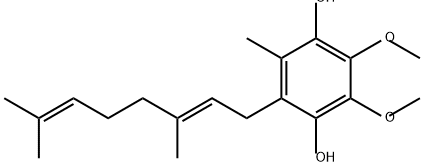 ubiquinol-10 Struktur
