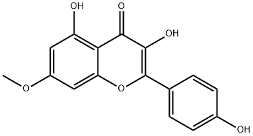 3,5,4''-TRIHYDROXY-7-METHOXYFLAVONE Struktur