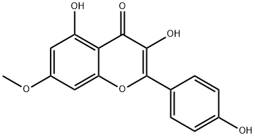 3,5,4''-TRIHYDROXY-7-METHOXYFLAVONE Structure