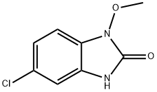 2H-Benzimidazol-2-one,5-chloro-1,3-dihydro-1-methoxy-(9CI) Struktur