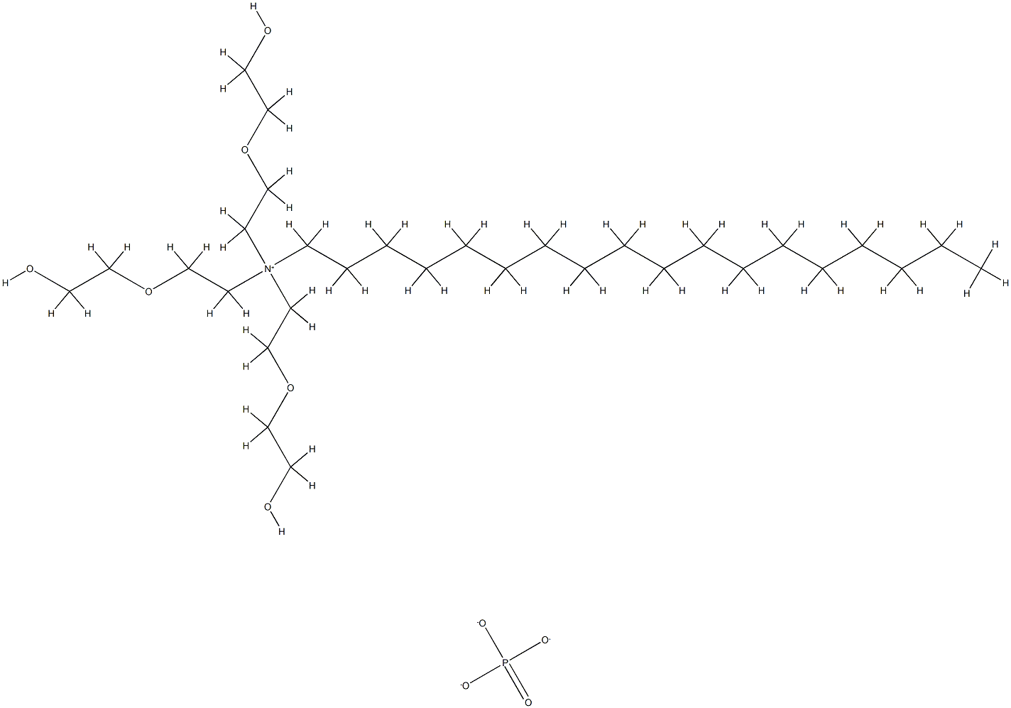 季铵盐-52, 58069-11-7, 结构式