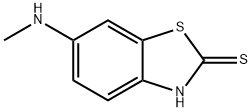 2(3H)-Benzothiazolethione,6-(methylamino)-(9CI) Structure