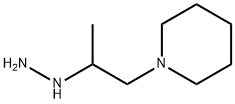 Piperidine,  1-(2-hydrazinopropyl)-  (6CI,7CI,8CI) Structure