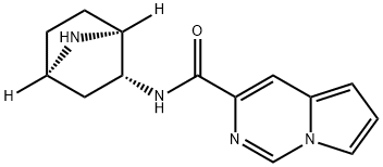 Pyrrolo[1,2-c]pyrimidine-3-carboxamide, N-(1S,2R,4R)-7-azabicyclo[2.2.1]hept-,588726-81-2,结构式