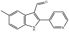 1H-Indole-3-carboxaldehyde,5-methyl-2-(3-pyridinyl)-(9CI)|
