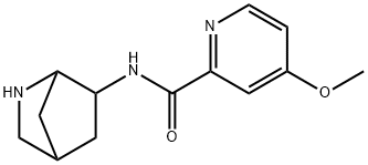 2-Pyridinecarboxamide,N-2-azabicyclo[2.2.1]hept-6-yl-4-methoxy-(9CI),590373-36-7,结构式