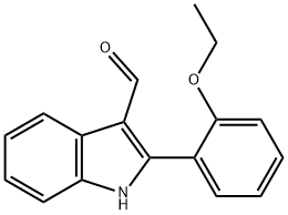 1H-Indole-3-carboxaldehyde,2-(2-ethoxyphenyl)-(9CI),590390-80-0,结构式