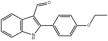 1H-Indole-3-carboxaldehyde,2-(4-ethoxyphenyl)-(9CI),590390-81-1,结构式