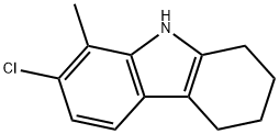 1H-Carbazole,7-chloro-2,3,4,9-tetrahydro-8-methyl-(9CI) Struktur