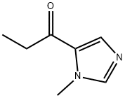 1-(1-甲基-1H-咪唑-5-基)丙-1-酮,592555-22-1,结构式