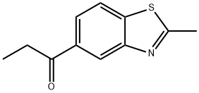 1-Propanone,1-(2-methyl-5-benzothiazolyl)-(7CI,8CI) Struktur