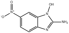 1H-Benzimidazol-2-amine,1-hydroxy-6-nitro-(9CI) Struktur