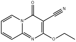 4H-Pyrido[1,2-a]pyrimidine-3-carbonitrile,2-ethoxy-4-oxo-(9CI) Struktur