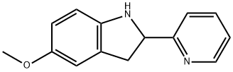 1H-Indole,2,3-dihydro-5-methoxy-2-(2-pyridinyl)-(9CI)|