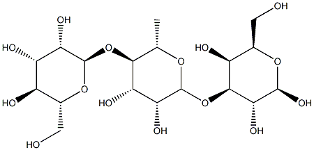 59678-93-2 O-alpha-mannopyranosyl-(1-4)-O-alpha-rhamnopyranosyl-(1-3)-galactose