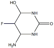2(1H)-Pyrimidinone,4-amino-5-fluorotetrahydro-6-hydroxy-(9CI)|