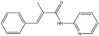 2-Propenamide,2-methyl-3-phenyl-N-2-pyridinyl-(9CI),599188-44-0,结构式