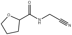 2-Furancarboxamide,N-(cyanomethyl)tetrahydro-(9CI) 化学構造式